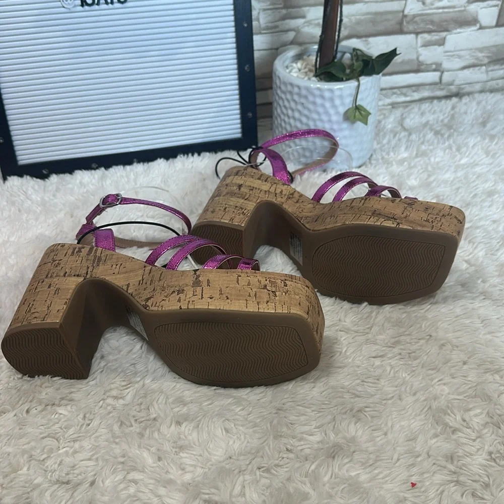 Pop Womens Admission Heeled 7.5 Sandals